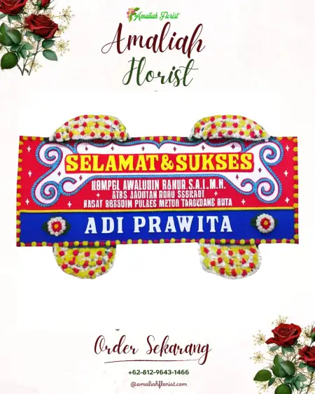 Papan Bunga Ucapan Selamat Kersaratu